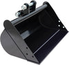 600mm Flat Tooth Backhoe Bucket Attachment Plain Mud Bucket Grading Attachment