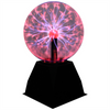 8" Plasma Ball Sensitive Red Light Globe Lamp Voice Control Night Light Gifts AU