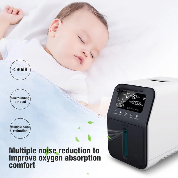 9L Adjustable Oxygen-Concentrator-Machine 96% Purity For Household 220V AU Plug