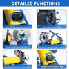 Hydraulic Hose Crimper w/8 Sets Dies Handheld High Pressure Hose Crimping Tool