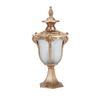 Modern Pillar Light Outdoor Garden Gate Post Lamp Yard Glass Lantern Lighting AU