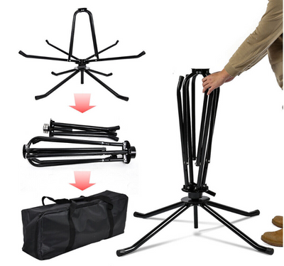 Foldable Wire Spinner DispenserUnderfloor Heating Pipe Reel Rewinder With Bag