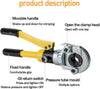 Hydraulic copper pipe crimper Stainless Steel Tube Fittings Crimping Tool 10T