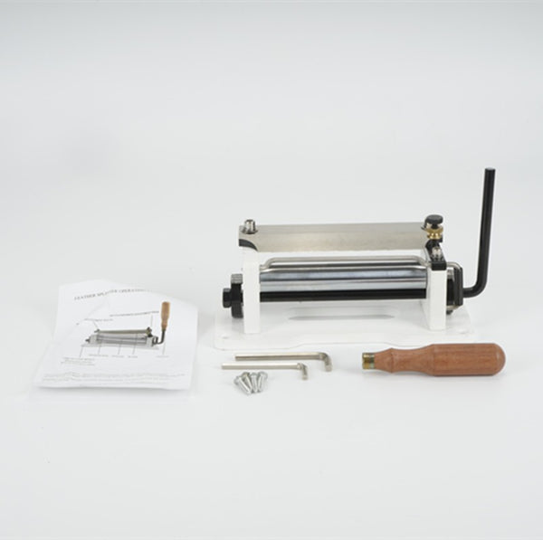 Leather Splitter Manual Leather Skiver Peeler Leather Paring Peeling Machine DIY