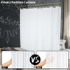 200cm Room Divider Panel Privacy Screen Partition Divider Salon Beauty Spa+Pole