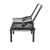 Portable 360°Rotating Charcoal Grill with Flipping Basket Folding Barbecue Grill