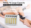Cartridge Wax Warmer Kit Roll-On Heater With 6 Cartridges For Salon & Home Use