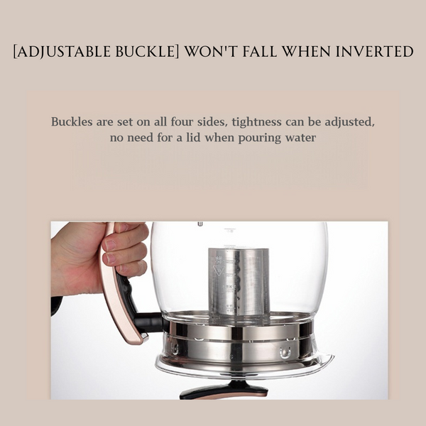 Nisorpa 2.5L Multifunctional Electric Kettle W/ 23 One-Touch Menus Quick Boil