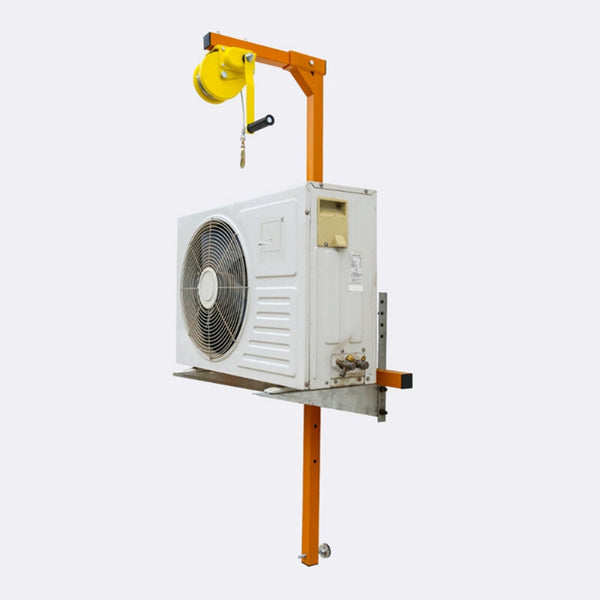 Air Conditioning Lifting Tool 20m Self-Locking Folding Crane Manual Winch Tool