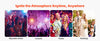 1500W Party Confetti Cannon Launcher LED Confetti Machine Stage Effect Show AU