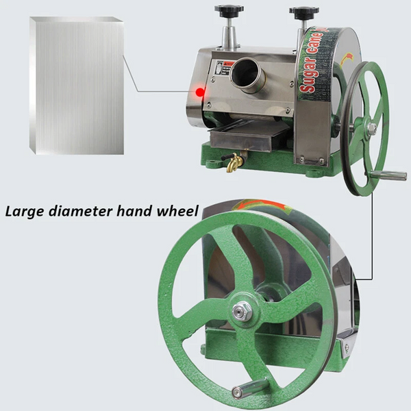 Commercial Sugar Cane Juicer Machine 50KG/H Sugar Cane Handwheel Juicer Press AU