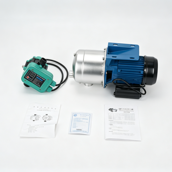 Water Pump High Pressure Automatic Pressure Control Booster Pump Stainless Steel