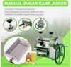 Commercial Sugar Cane Juicer Machine 50KG/H Sugar Cane Handwheel Juicer Press AU