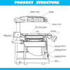 Dental Vacuum Forming Machine Thermoforming Former Lab Equipment  JG-18