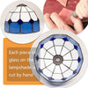 Retro Baroque LED Table Lamps Stained Glass Desk Lights Bedroom Reading Decor