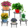 5 Pack Plant Stand Heavy Duty Outdoor Indoor Flower Pots Holder Metal 5 Sizes AU