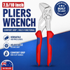 7.5"10" Clamp Wrench Eagle Beak Water Pipe Pliers Adjustable Spanner Press Clamp