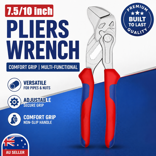 7.5"10" Clamp Wrench Eagle Beak Water Pipe Pliers Adjustable Spanner Press Clamp