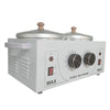 220V Double Wax Pot Warmer Waxing Machine For Full Body Adjustable Temperature