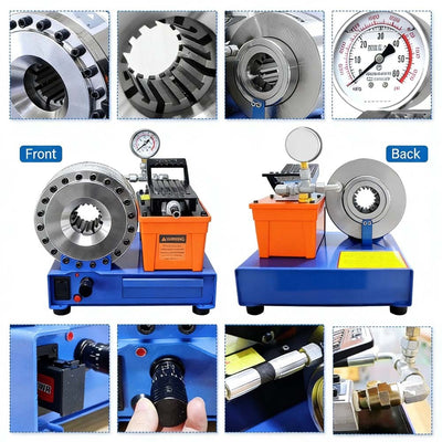 Pneumatic Hose Crimper High Pressure Hydraulic Hose Crimping Machine Shrinking