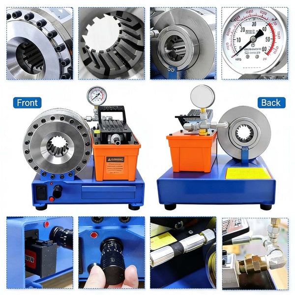 Pneumatic Hose Crimper High Pressure Hydraulic Hose Crimping Machine Shrinking
