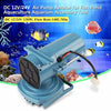 Aquarium &Pond Air Pump 12V 130W Fish Tank Aerator w/16 Outlets 140L/Min Airflow