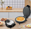 Electric Ice Cream Egg Waffle Cone Maker Machine 10'' With Cone Roller Nonstick
