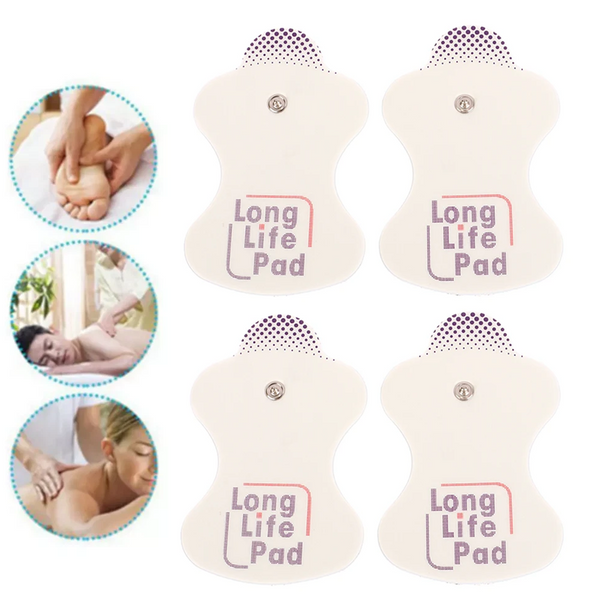 8pcs Tens Massage Electrode Replacement Pads Compatible with Omron Elepuls