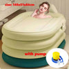 Ice Bath Tub for Athletes Cold Water Therapy Hot Tub Portable Folding Bathtub