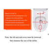 Thick Toilet Seat Soft Close Luxury White Heavy Duty Quick Release U Shape PP
