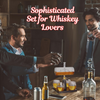 Whiskey Decanter Set with 4 Whisky Glasses 1000ml Ship Sails Set for Home Bar AU