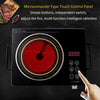 Electric Induction Cooktop Fast Touch Infrared Burner Portable Cooktop 2200W