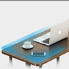 Overbed Bedside Table with Rolling Wheels Adjustable Laptop Desk Home Bed Tray