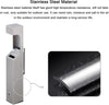 Wall Mounted Ashtray Pubs Outdoor Cigarette Disposal  Ash Bins Lockable w/ Keys