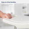 Foldable Shower Chair Height Adjustable Medical Bath Seat Bathroom Safety Assist