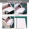 V350 Laminating Machine Hot Cold Roll Laminator Single/Dual Sided & 200m Film