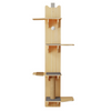 Door Hanging Cat Shelf 4-Levels Cat Tree Door Mounted Cat Climber for Indoor Cat