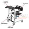Lift Transfer Chair Patient Wheelchair+Assist Rise Lifter Hydraulic Lift Chair