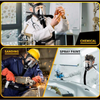 Full Face Gas Mask Flow Respirator Electric Supplied Air Fed Flow System Device