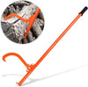 51" Timber Jack Cant Hook Log Roller Tool with Log Hook for Tree Felling Logging