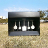 Target Box Pellet Gun Target Trap Resets with Center Shot for Outdoor & Indoor