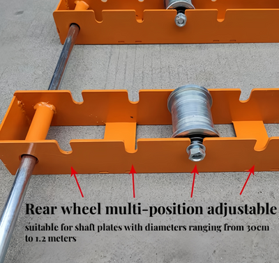 Industrial Cable Rack Cable Roller Stand w/Foldable Steel Base TangleFree System