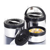 Stainless Steel Hot Cold Food Insulated Casserole Hot Pot Set of 3 (2.5L,5L,8L)