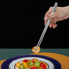10/20 Pair Stainless Steel Chopsticks Asian Japanese Chopsticks Non-slip Cutlery