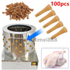 100pcs Chicken Plucker Fingers Rubber Plucking Fingers Flexible Replacement