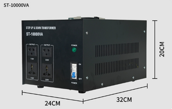 10000W Voltage Converter Transformer Step Up Down 110V to 220V,220V to110V Power