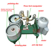 Pro Gem Grinding Faceting Machine 6" Jade Polisher Disc + 8" Flat Grinder Dics