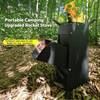 Camping Stove Portable Collapsible Rocket Stove Outdoor Cooking Firewood Stove