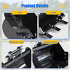 Digging Bucket for Mini Excavator 400mm Trench Buckets Fit 1-1.8 Tons Excavator