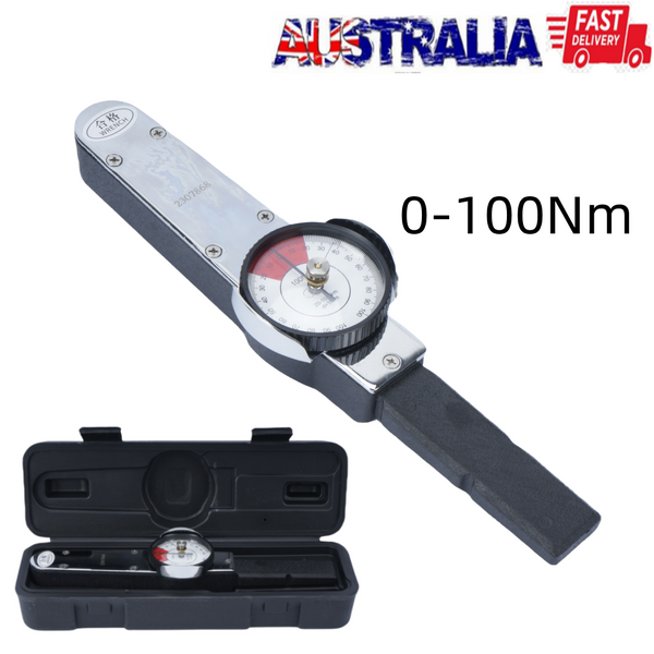 Dial Indicator Precision TLB Torque Wrench Cursor Spanner Wrench 1/2"  0-100N.m